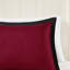 Ensemble de couette réversible matelassée 3 pièces en polyester, matelassage en losanges 3M Scotchgard, alternative au duvet, rouge et noir, format King/Cal King-136126036
