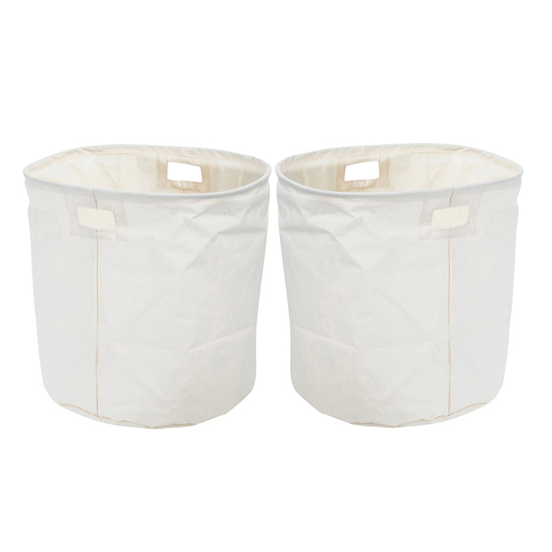 Ensemble de panier de rangement en tissu