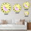 Grande horloge murale rose-73158239