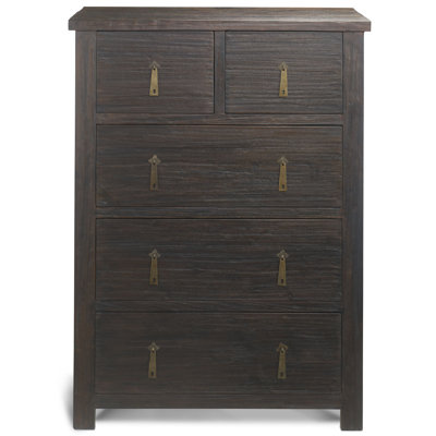 Kendleshire Solid Wood 85cm W 4 - Drawer Chest of Drawers