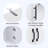79-inch Tall Modern Coat Rack With Shoe Cabinet-1885083078