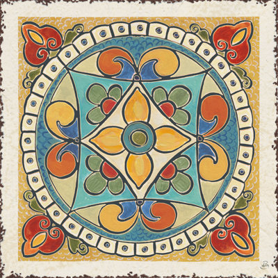 Mediterranean Flair X 1 Piece Wrapped Canvas Painting