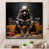 Black Floater Framed