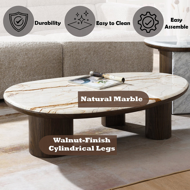 Haidar 2-pcs Living Room Table Set