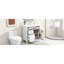 Meuble-lavabo de 30 po avec lavabo, armoire fonctionnelle 2 tiroirs et compartiment basculant, tiroir pratique de conception moderne, pour rangement-1400785582
