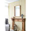 Miroir en bois de 24 po x 36 po avec caractère pour le salon, la chambre à coucher - Créez un décor douillet et élégant
