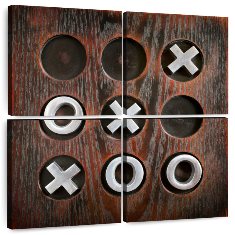 Tic Tac Toe Senne, H 18 po x l 18 po