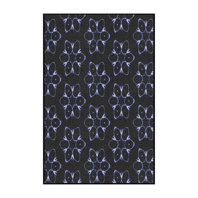 Noir Tapis décoratif
