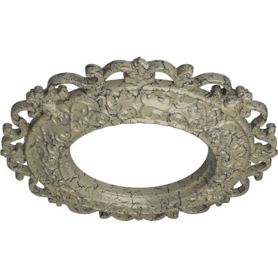 Médaillon de plafond H 13,25 po x l 13,25 po x P 1,125 Orrington