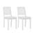 Lark Manor™ Armless Wood Dining Chair Set Of 2 With Rubber Wood Legs Curved Backrest Kitchen-2047664875