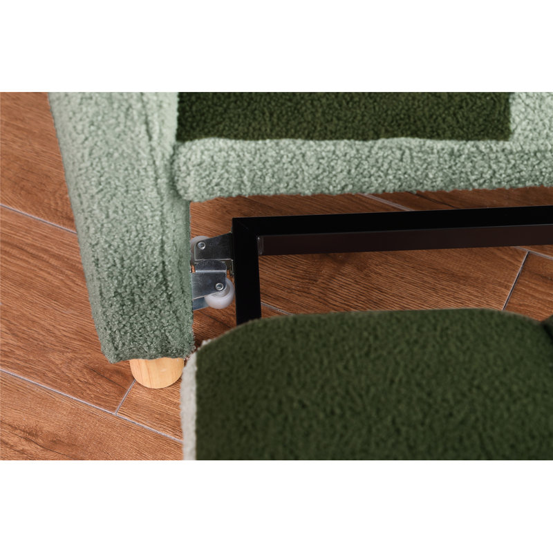 Kayari Recliner, Green 100% Polyester