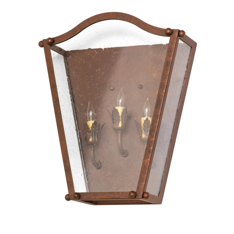 3 - Light Flush Mounted Sconce