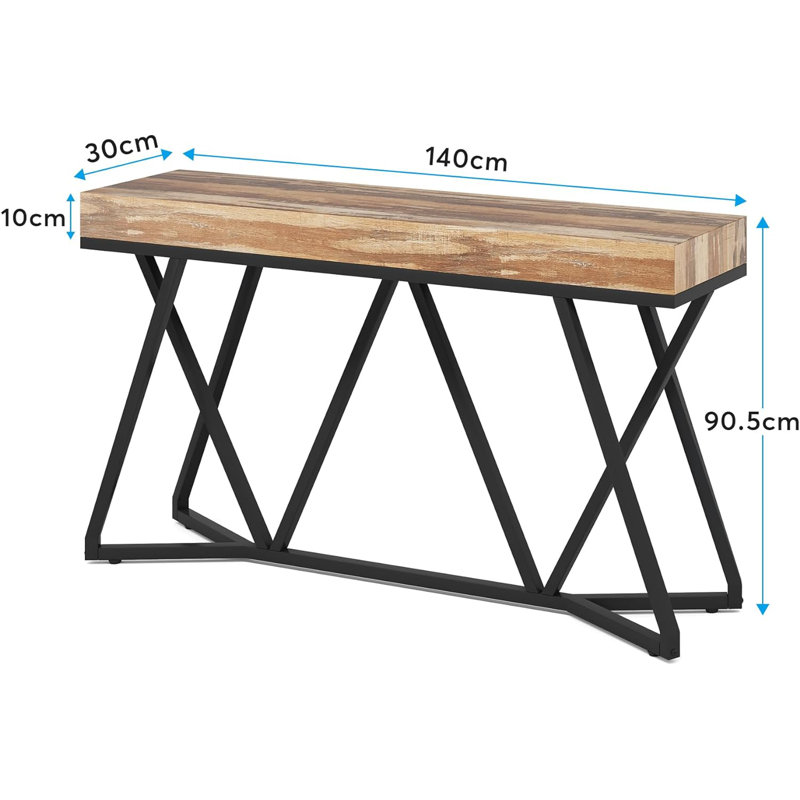 Abbriella 140cm Console Table