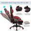 Fauteuil de jeu réglable avec repose-pieds pour bureau personnel, rouge-639114873-639114875