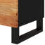Table de chevet en bois massif à 2 tiroirs-91895674