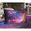 Drap-housse et coussin décoratif Ambesonne Cosmos Mauve bleu orange-106789700