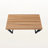 Pandora Brown Finish Height Adjustable Computer Desk with Metal Leg, 29.31" H X 47" W X 23.49" D