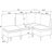 Linen Modular Sectional Sofa with Easy Assembly