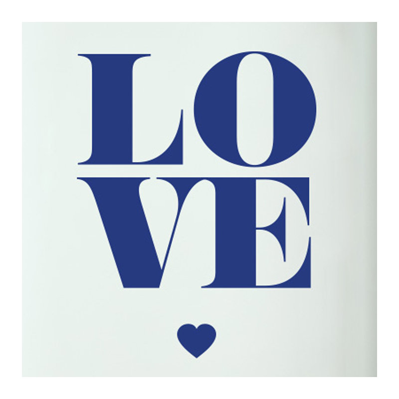 Wall Decal, Dark Blue