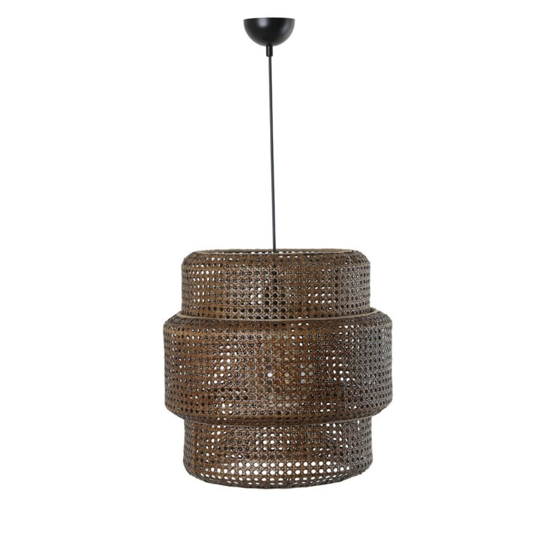 Julietta 1 - Light Drum Pendant, Bronze