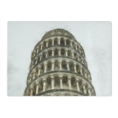 Leaning Tower of Pisa Vol.1 Painting Chopping Board