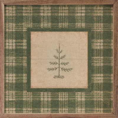 Evergreen Plaid Tree