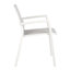 Chaise de patio empilable Cargill