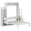 Lit escamotable double avec tablettes Campden-1439145131