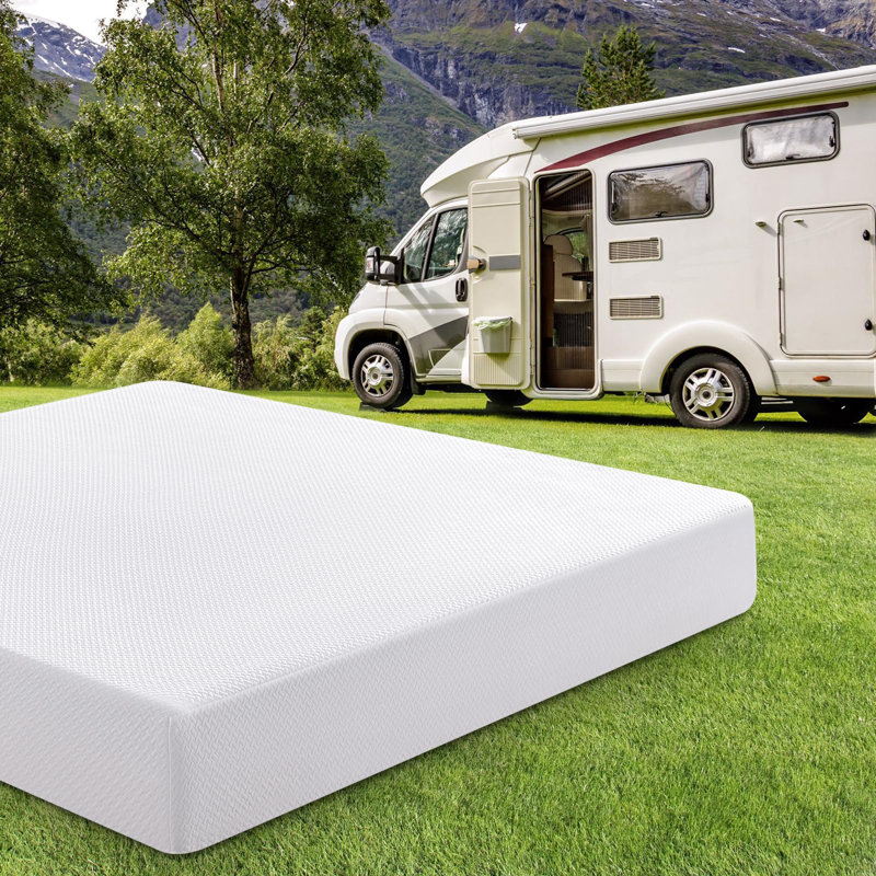  Matelas en mousse viscoélastique de 10 po Alwyn Home Matress, Très grand (72 po x 80 po)