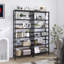 Borreri 161 cm H x 60 cm W Etagere Bookcase-1337292197