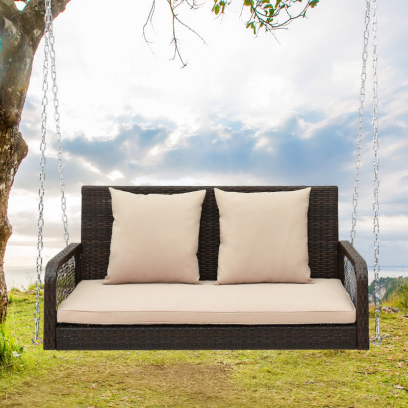 Balancelle 2 personnes Melloney, Beige