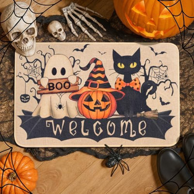 Tapis d'entrée pour chauve-souris Gothic