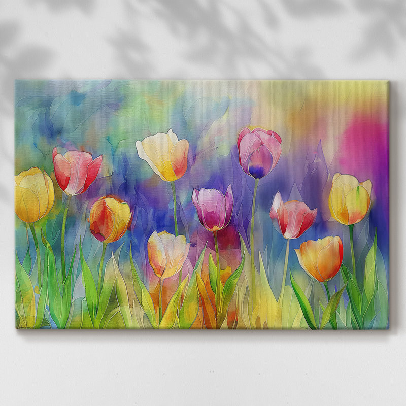 Série Floral-XCIV -Galerie enveloppée Cavas, 24 x 36