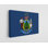 Maine State Flag USA Flags - Photographie sur toile tendue