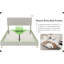 Queen Beige Velvet Bed, Headboard, Stable Platform, Ideal For Bedroom Privacy Well - Structured, Creates Peaceful Environment-130115553