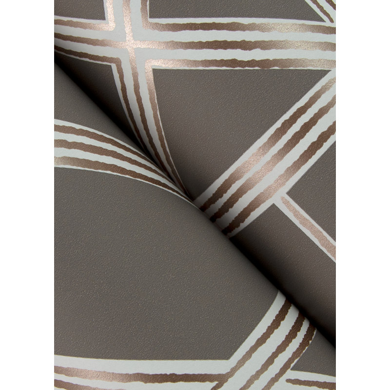 Rouleau de papier peint L 33 pi x l 20,5 po Livia, Mauve