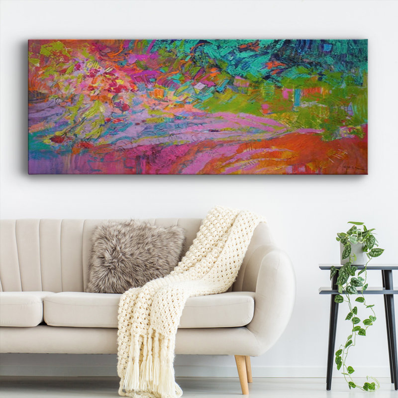 Passion Diva sur toile, H 24 po x l 60 po x P 1,5 po