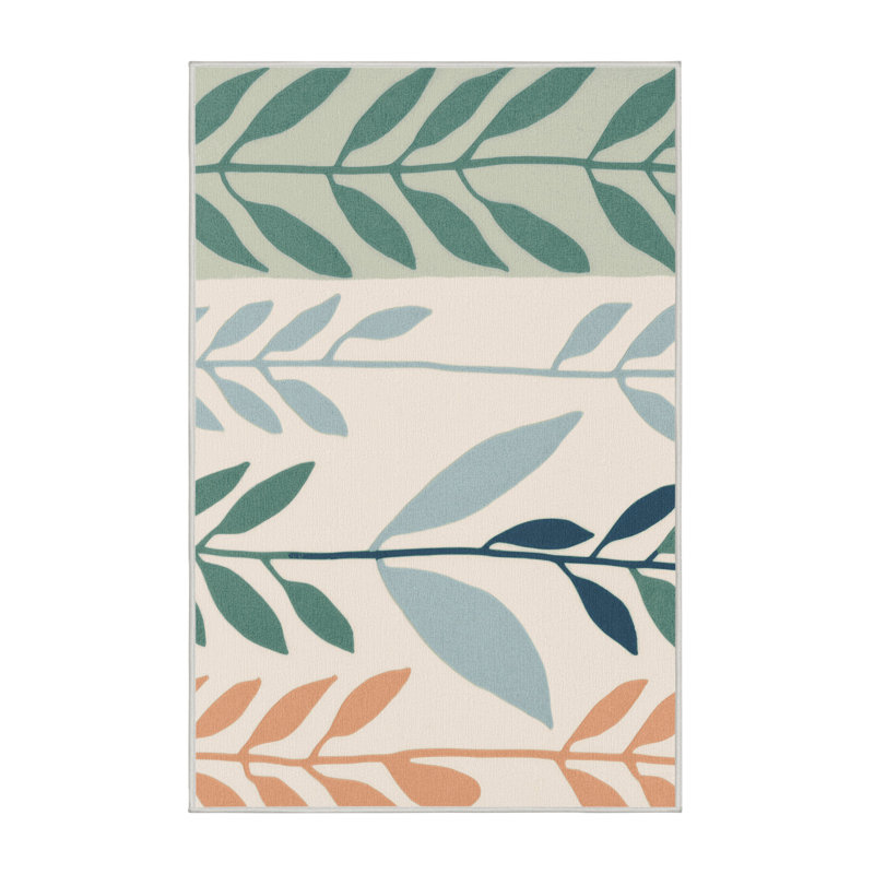Woodland Reflection Rug, Rectangle 6' x 9'