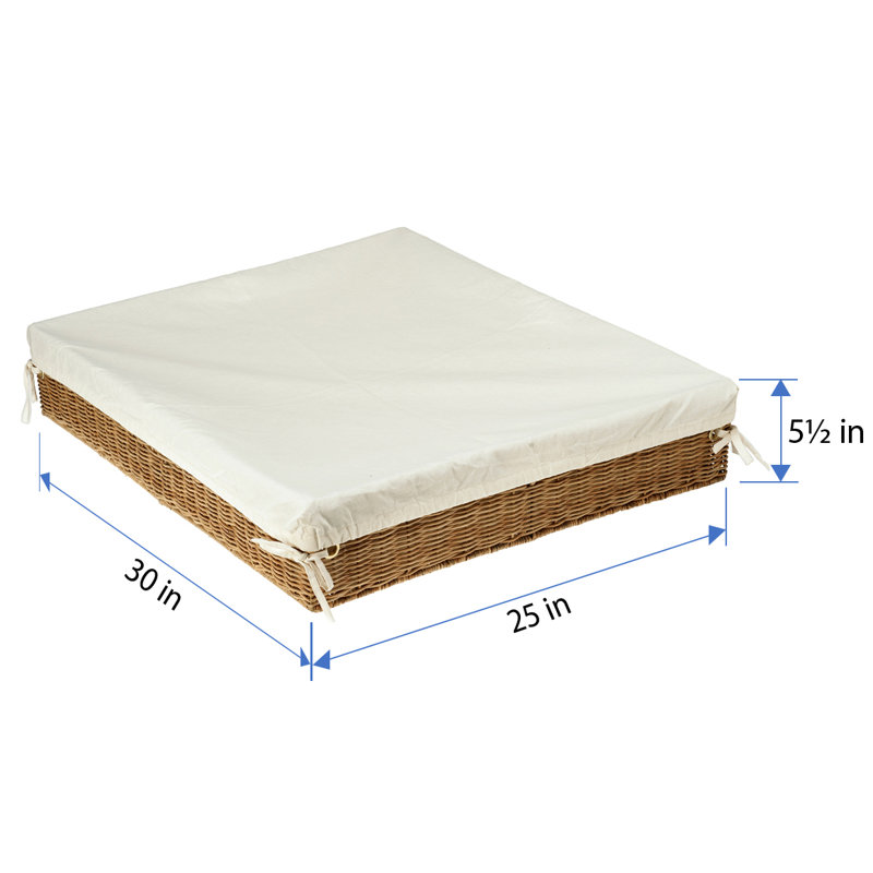 Bay Isle Home™ Randi Wicker Underbed Storage
