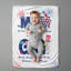 Couverture personnalisée en sherpa First Mom Now-128673412