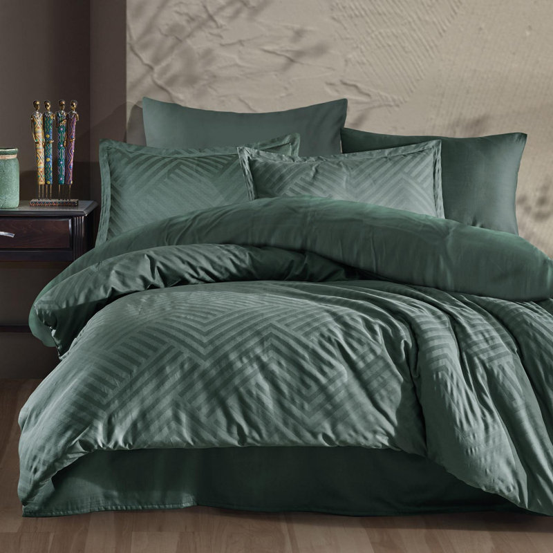 Cotton Duvet Cover Set with Pillow Shams