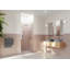 Stellar 40.5 in. x 78 in. Fully Frameless 3 Panel Inline Hinge Shower Door-248199622