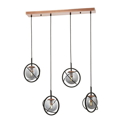 Demps 4 - Light Kitchen Island Chandelier