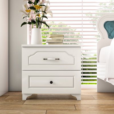 Punchard 45 cm W Bedside Table