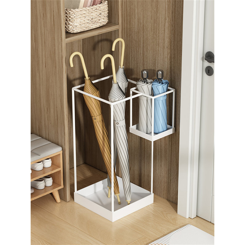 Porte-parapluies Kazem, Blanc