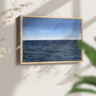 Open Water II -Framed Print - Restickable