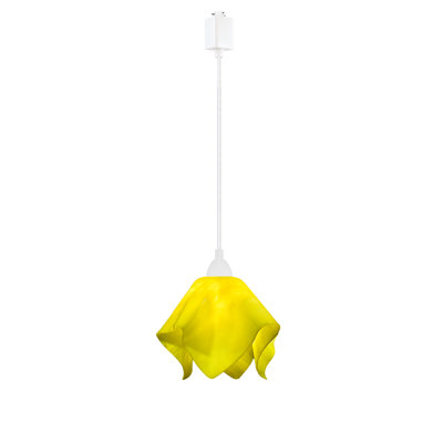 Dale Flame Handcrafted Glass 1-Light Track Pendant