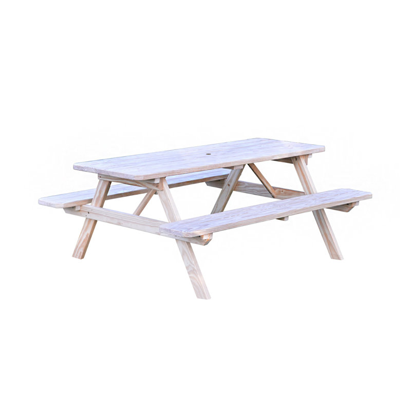 Ensemble repas d'extérieur rectangulaire Driscilla, Gris clair, 94 x 60 x 30