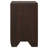 Copper Dark Cocoa 2-Drawer Rectangular Nightstand