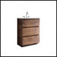 Meuble-lavabo de 30 po avec lavabo, grand rangement et 3 trous de robinet pour salle de bain moderne, pré-assemblé avec une cuve blanche-1531640167-1531640184